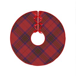 ScotsTee Shop Scottish Leslie Weathered Clan Crest Tartan Christmas Tree Skirt