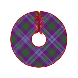 ScotsTee Shop Scottish Lang (Laing) Ancient Clan Crest Tartan Christmas Tree Skirt
