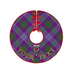ScotsTee Shop Scottish Lang (Laing) Ancient Clan Crest Tartan Christmas Tree Skirt