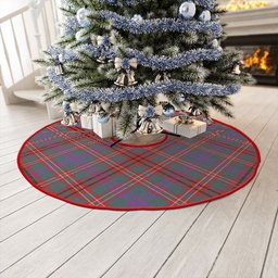 ScotsTee Shop Scottish MacCall Weathered Clan Crest Tartan Christmas Tree Skirt