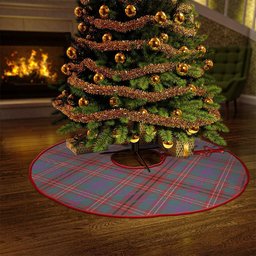 ScotsTee Shop Scottish MacCall Weathered Clan Crest Tartan Christmas Tree Skirt