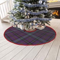 ScotsTee Shop Scottish Hope Vere Weathered Clan Crest Tartan Christmas Tree Skirt