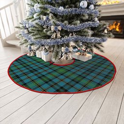 ScotsTee Shop Scottish Hope Vere Ancient Clan Crest Tartan Christmas Tree Skirt