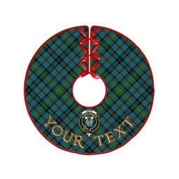 ScotsTee Shop Scottish Hope Vere Ancient Clan Crest Tartan Christmas Tree Skirt