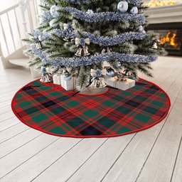 ScotsTee Shop Scottish Fulton 1999 Modern Clan Crest Tartan Christmas Tree Skirt