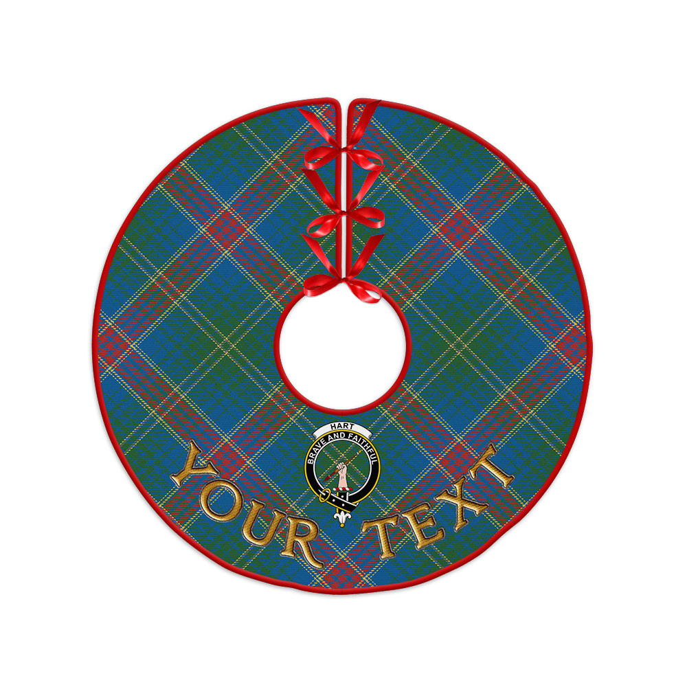 ScotsTee Shop Scottish Hart Ancient Clan Crest Tartan Christmas Tree Skirt