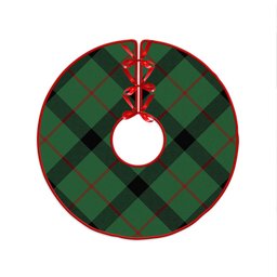 ScotsTee Shop Scottish Kincaid Ancient Clan Crest Tartan Christmas Tree Skirt
