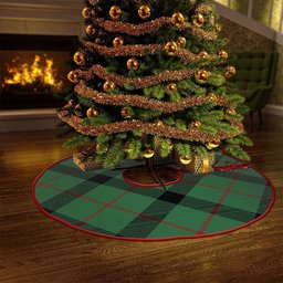 ScotsTee Shop Scottish Kincaid Ancient Clan Crest Tartan Christmas Tree Skirt