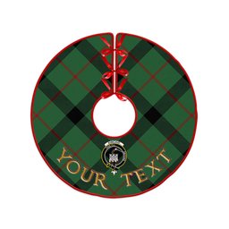 ScotsTee Shop Scottish Kincaid Ancient Clan Crest Tartan Christmas Tree Skirt