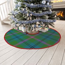 ScotsTee Shop Scottish Laurie Ancient Clan Crest Tartan Christmas Tree Skirt