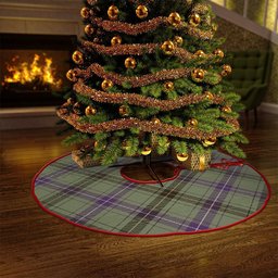 ScotsTee Shop Scottish Henderson Weathered Clan Crest Tartan Christmas Tree Skirt
