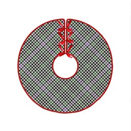 ScotsTee Shop Scottish Halliday (Holliday) Ancient Clan Crest Tartan Christmas Tree Skirt