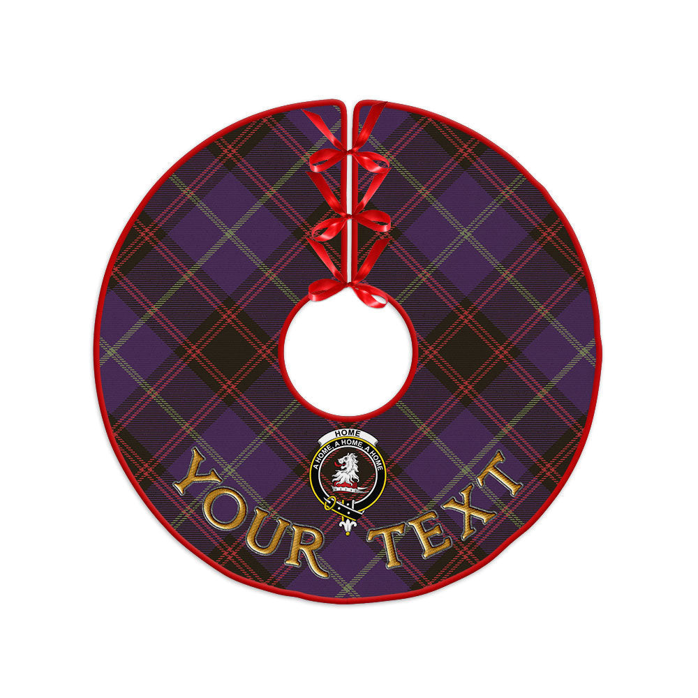 ScotsTee Shop Scottish Home Weathered Clan Crest Tartan Christmas Tree Skirt