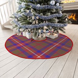 ScotsTee Shop Scottish Geddes Weathered Clan Crest Tartan Christmas Tree Skirt