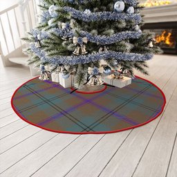 ScotsTee Shop Scottish Laurie Weathered Clan Crest Tartan Christmas Tree Skirt