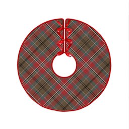 ScotsTee Shop Scottish MacCulloch Weathered Clan Crest Tartan Christmas Tree Skirt