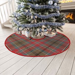 ScotsTee Shop Scottish MacCulloch Weathered Clan Crest Tartan Christmas Tree Skirt