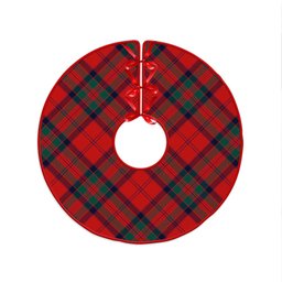 ScotsTee Shop Scottish MacGillivray Modern Clan Crest Tartan Christmas Tree Skirt