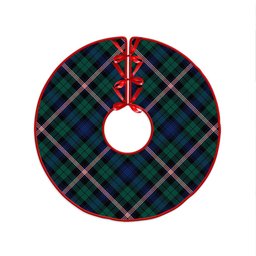 ScotsTee Shop Scottish Gammell Modern Clan Crest Tartan Christmas Tree Skirt