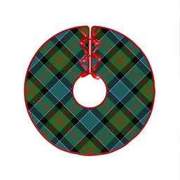 ScotsTee Shop Scottish Paterson Ancient Clan Crest Tartan Christmas Tree Skirt