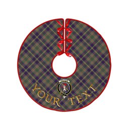 ScotsTee Shop Scottish Tailyour Weathered Clan Crest Tartan Christmas Tree Skirt