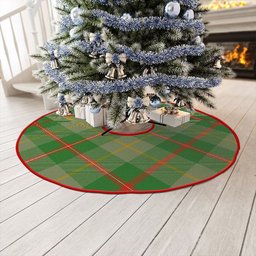 ScotsTee Shop Scottish Symington Ancient Clan Crest Tartan Christmas Tree Skirt