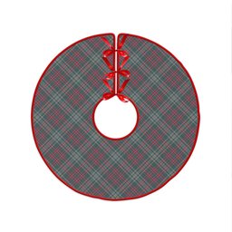 ScotsTee Shop Scottish Ralston US Weathered Clan Crest Tartan Christmas Tree Skirt