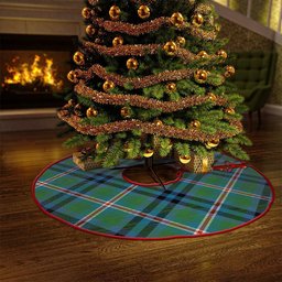 ScotsTee Shop Scottish Reid (Mill City) Ancient Clan Crest Tartan Christmas Tree Skirt
