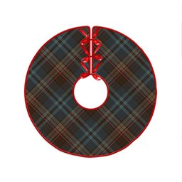 ScotsTee Shop Scottish Renton Weathered Clan Crest Tartan Christmas Tree Skirt
