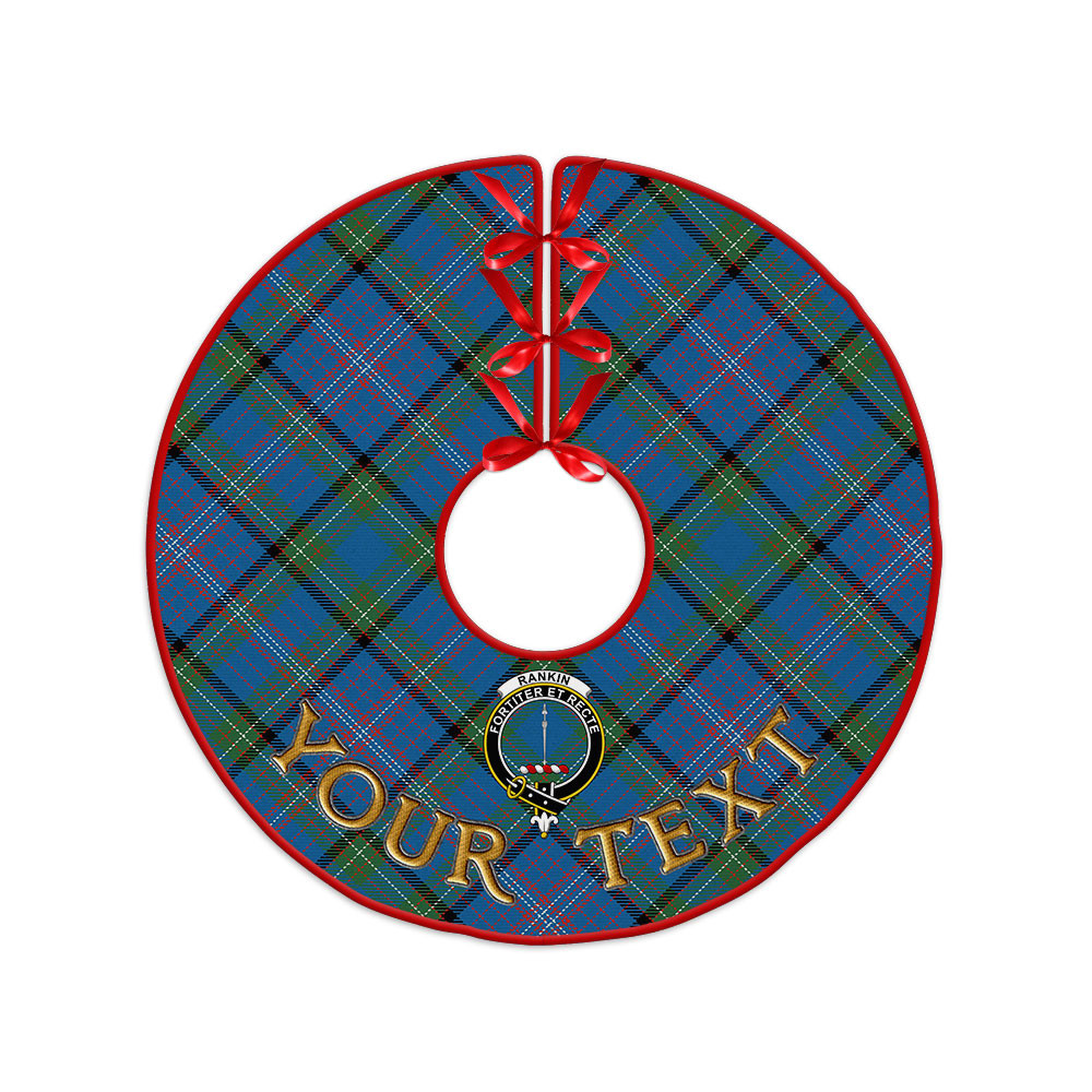 ScotsTee Shop Scottish Rankin Ancient Clan Crest Tartan Christmas Tree Skirt