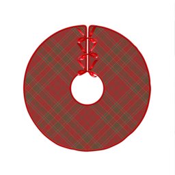 ScotsTee Shop Scottish Munro (Logan) Weathered Clan Crest Tartan Christmas Tree Skirt