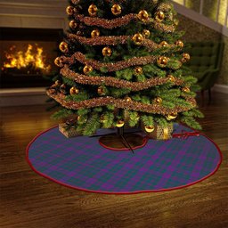 ScotsTee Shop Scottish Rae Modern Clan Crest Tartan Christmas Tree Skirt