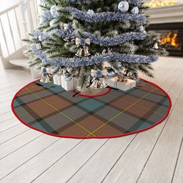 ScotsTee Shop Scottish Muir Weathered Clan Crest Tartan Christmas Tree Skirt