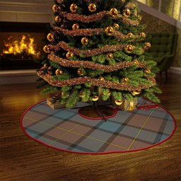 ScotsTee Shop Scottish Muir Weathered Clan Crest Tartan Christmas Tree Skirt