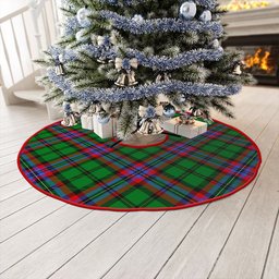 ScotsTee Shop Scottish McGeachie Clan Crest Tartan Christmas Tree Skirt