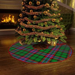 ScotsTee Shop Scottish McGeachie Clan Crest Tartan Christmas Tree Skirt