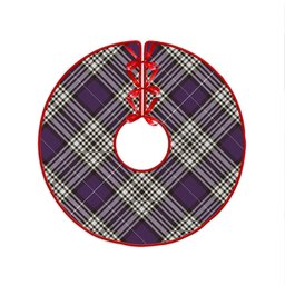 ScotsTee Shop Scottish Napier Weathered Clan Crest Tartan Christmas Tree Skirt