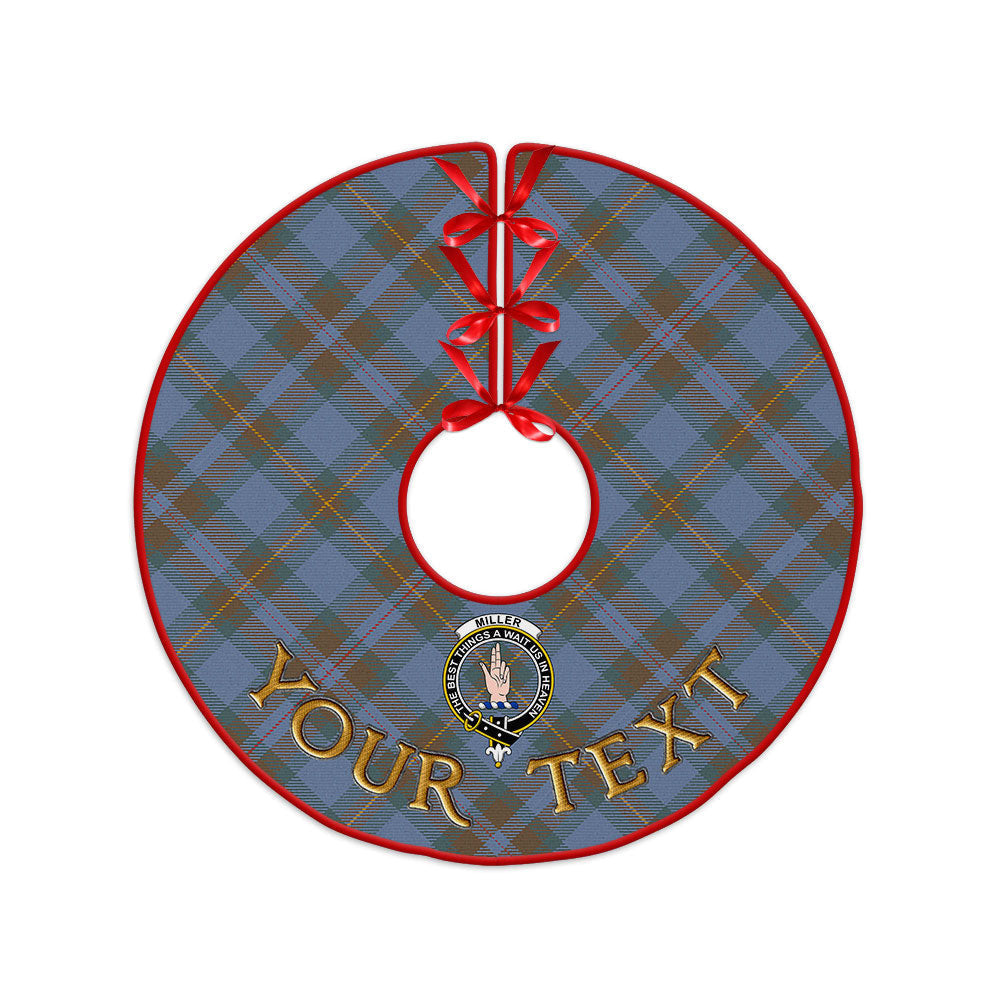 ScotsTee Shop Scottish Miller Weathered Clan Crest Tartan Christmas Tree Skirt
