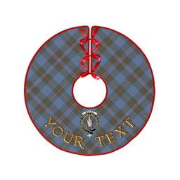 ScotsTee Shop Scottish Miller Weathered Clan Crest Tartan Christmas Tree Skirt