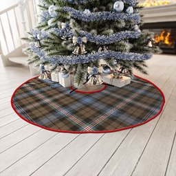 ScotsTee Shop Scottish Gammell Weathered Clan Crest Tartan Christmas Tree Skirt