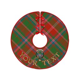 ScotsTee Shop Scottish Somerville Ancient Clan Crest Tartan Christmas Tree Skirt