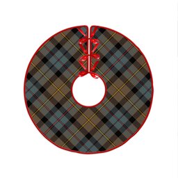 ScotsTee Shop Scottish Tait Weathered Clan Crest Tartan Christmas Tree Skirt