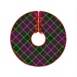 ScotsTee Shop Scottish Tailyour Clan Crest Tartan Christmas Tree Skirt