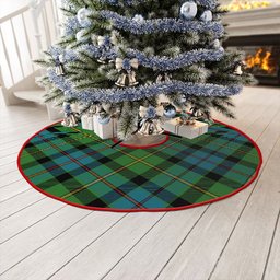 ScotsTee Shop Scottish Tait Ancient Clan Crest Tartan Christmas Tree Skirt