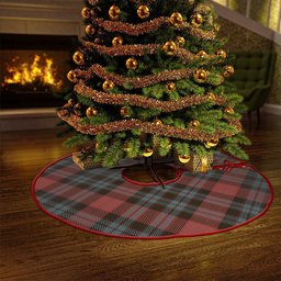 ScotsTee Shop Scottish Murdoch Weathered Clan Crest Tartan Christmas Tree Skirt