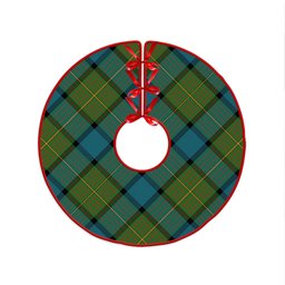 ScotsTee Shop Scottish Muir Ancient Clan Crest Tartan Christmas Tree Skirt