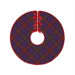 ScotsTee Shop Scottish Montgomery Weathered Clan Crest Tartan Christmas Tree Skirt
