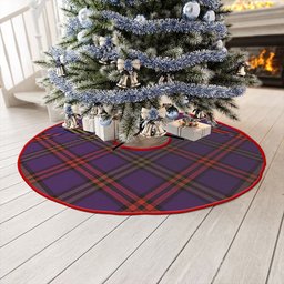 ScotsTee Shop Scottish Montgomery Weathered Clan Crest Tartan Christmas Tree Skirt