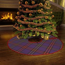 ScotsTee Shop Scottish Montgomery Weathered Clan Crest Tartan Christmas Tree Skirt