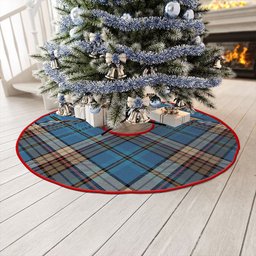 ScotsTee Shop Scottish Renton Ancient Clan Crest Tartan Christmas Tree Skirt